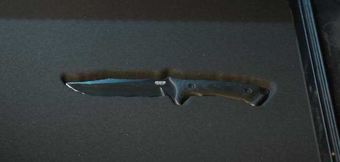 call of duty league combat knife secondary weapon